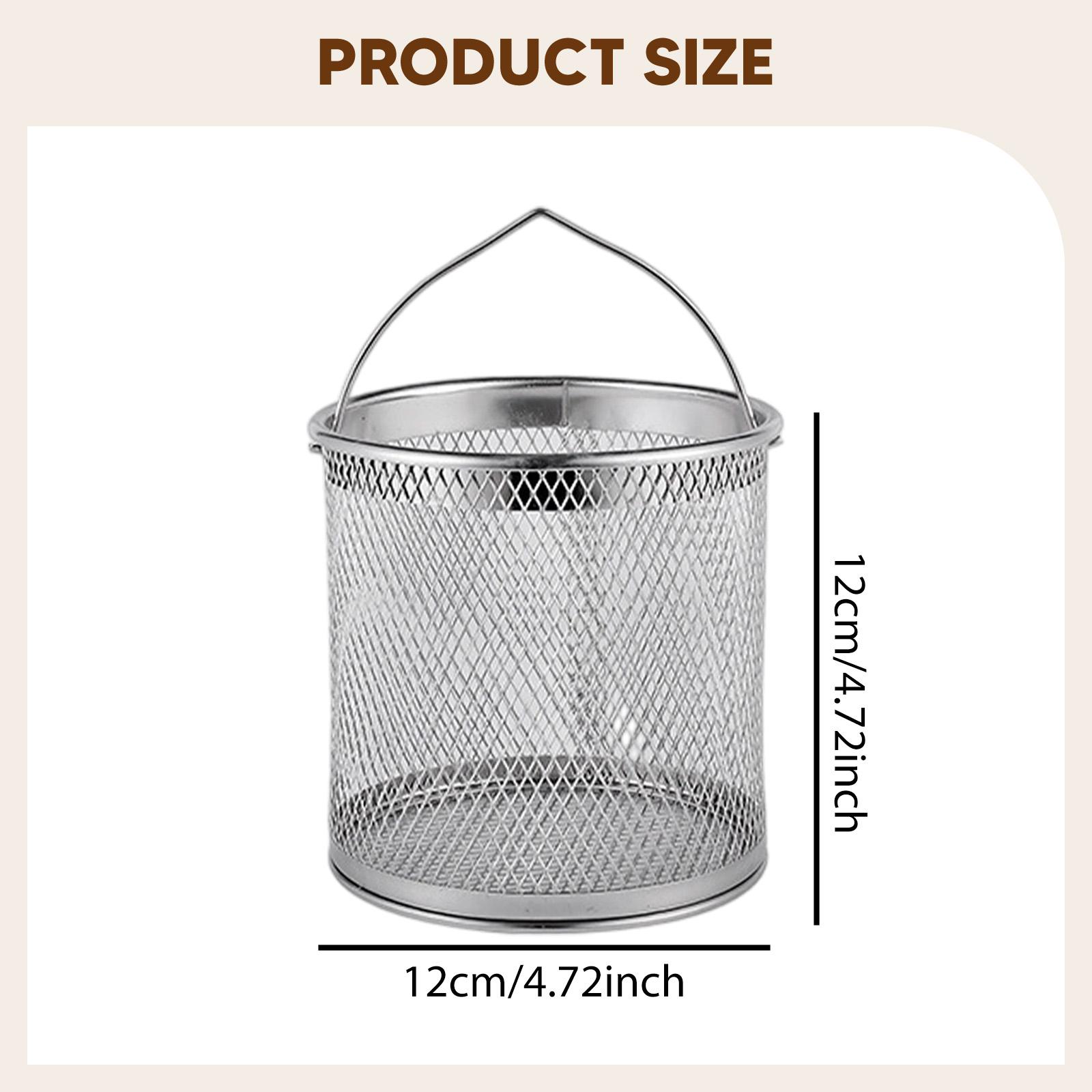 Home Cooking Oil Filter - Корзина для фритюрницы из нержавеющей стали,