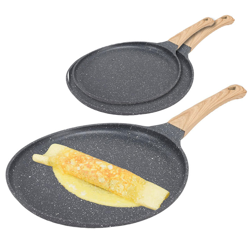 Crepe Pan Nonstick - Керамическая сковорода-гриль для яичных оладий 20/24/28