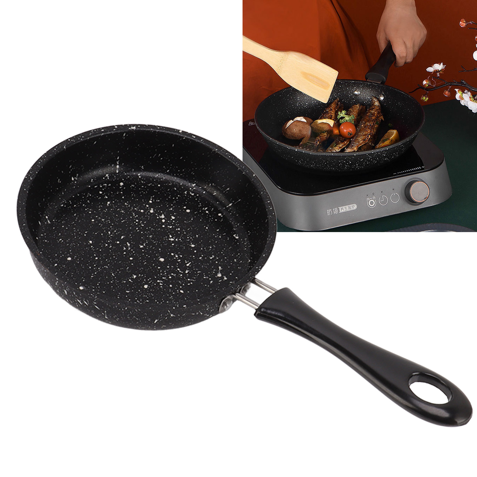 Crepe Pan Nonstick - Сковорода для яиц из нержавеющей стали,