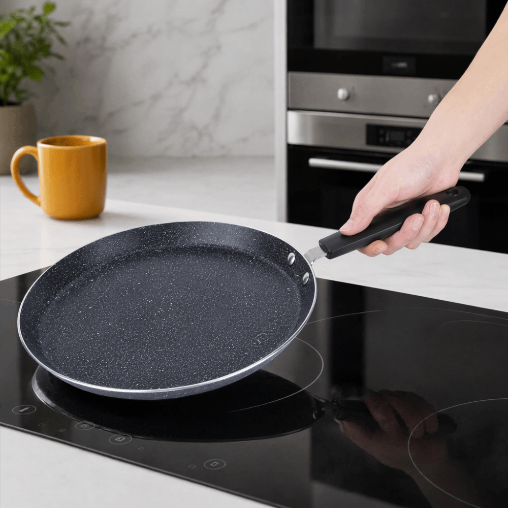 Алюминиевая сковорода для креп – обзор и цена Crepe Pan Nonstick