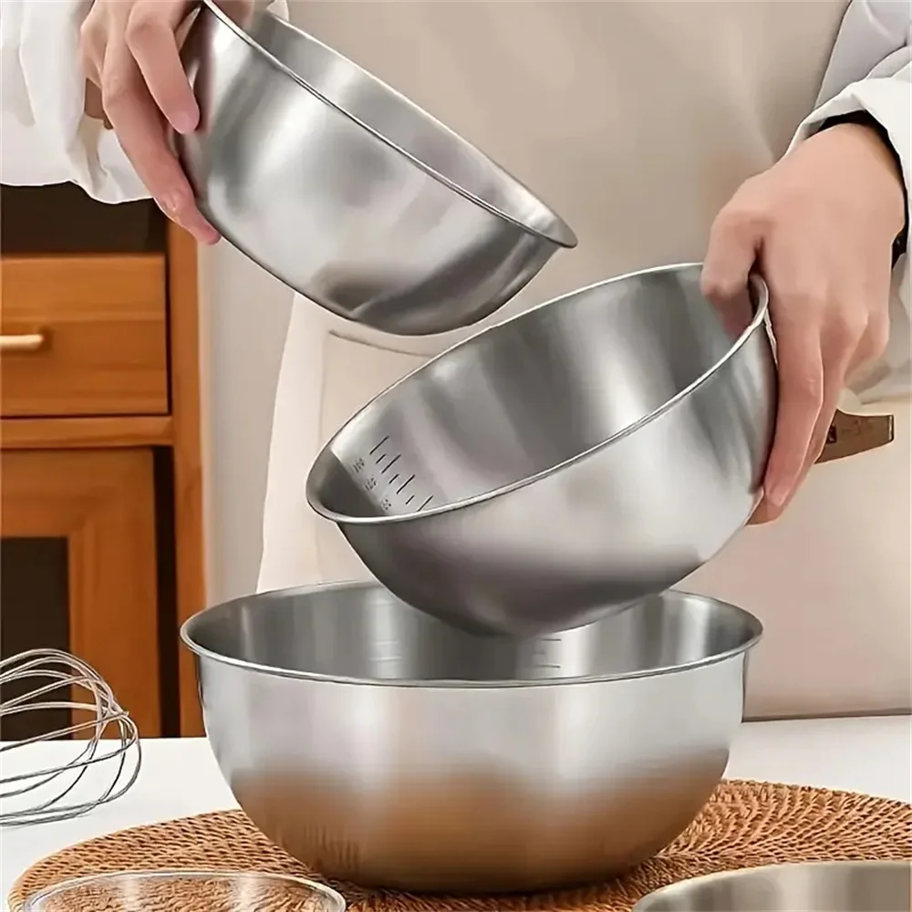 Набор из 3-х мисок из нержавею – обзор и цена Home Cooking Food